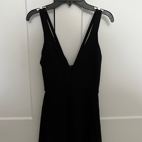 Lulu’s Love Galore Black Skater Dress - Picture 2 of 3